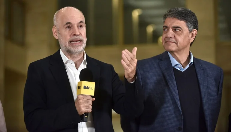 Horacio Antonio Rodríguez Larreta y Jorge Macri.