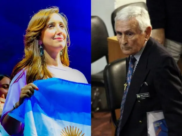 Victoria Eugenia Villarruel / Miguel Osvaldo Etchecolatz.