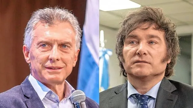 Mauricio Macri / Javier Gerardo Milei.