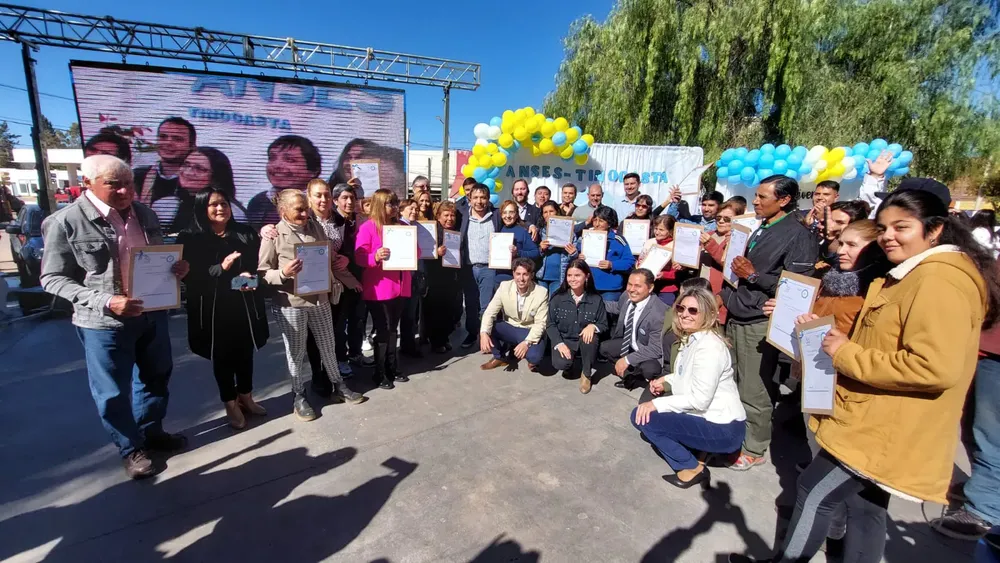 Primer Aniversario de la UDAI de ANSES en Tinogasta.