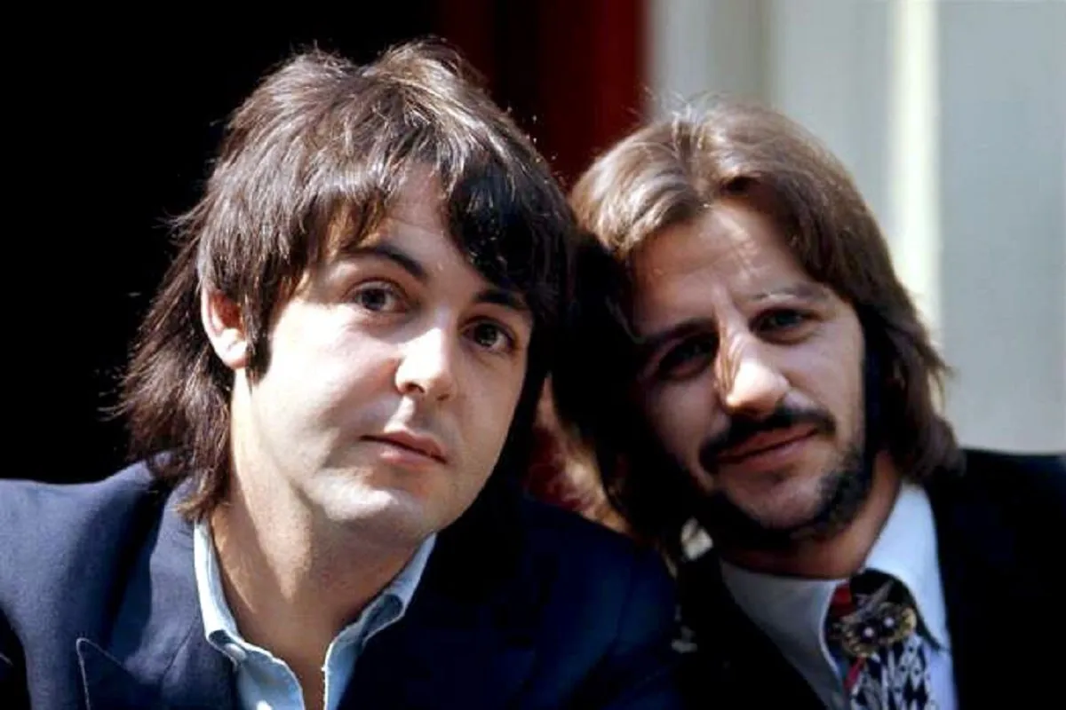 Paul McCartney y Ringo Starr.