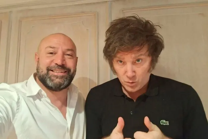 Diego Spagnuolo y Javier Gerardo Milei.