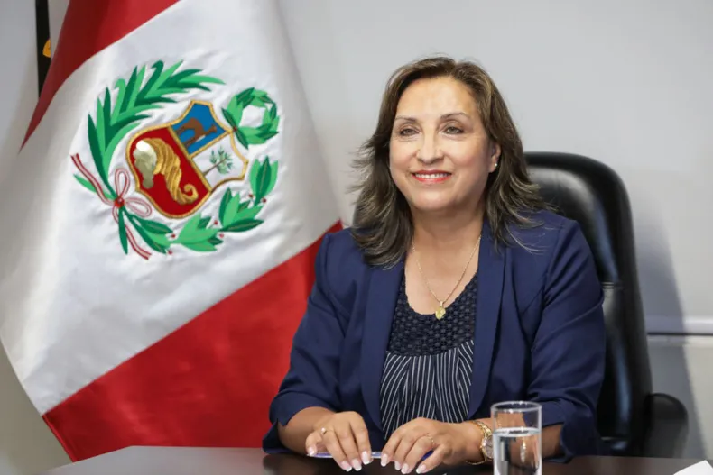 Dina Ercilia Boluarte Zegarra.