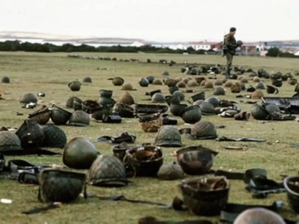 Guerra de Malvinas.