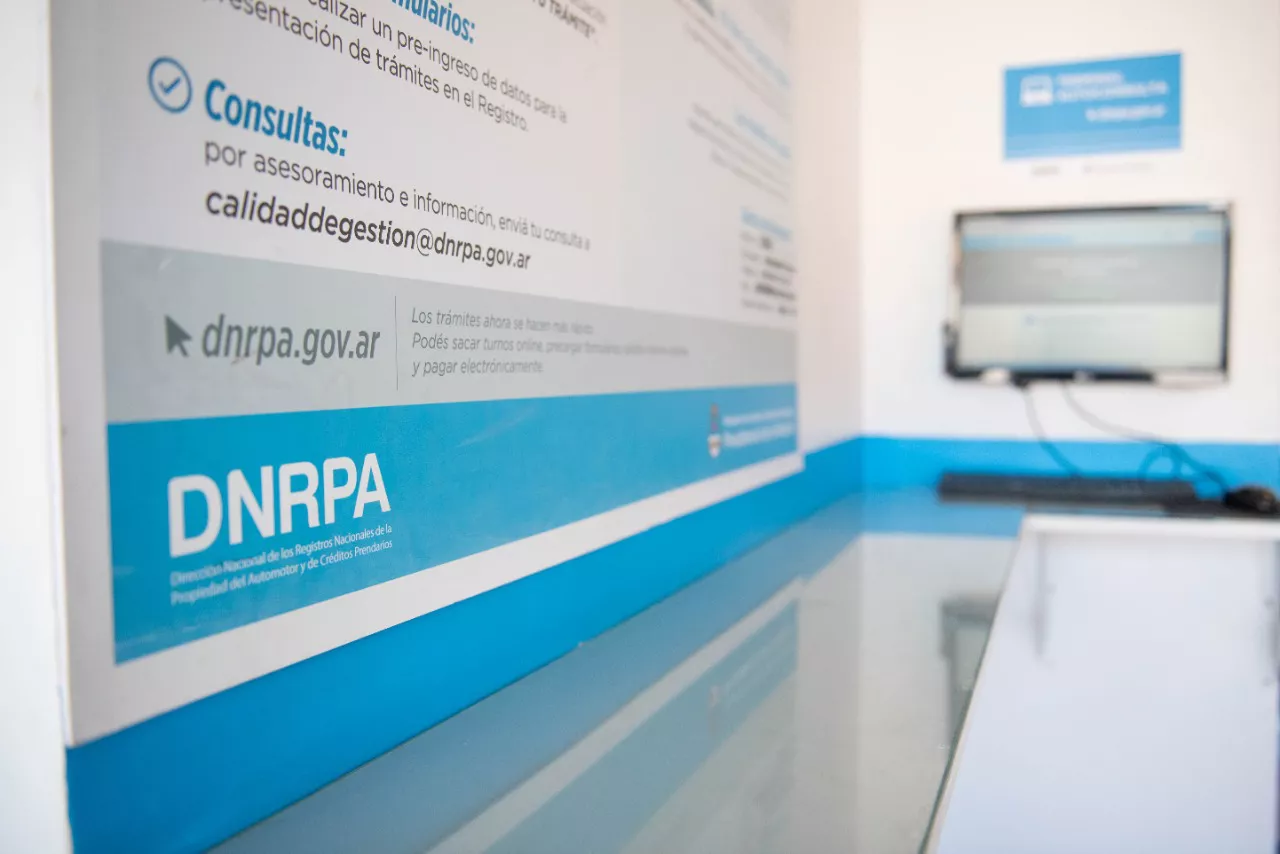 Registro automotor.