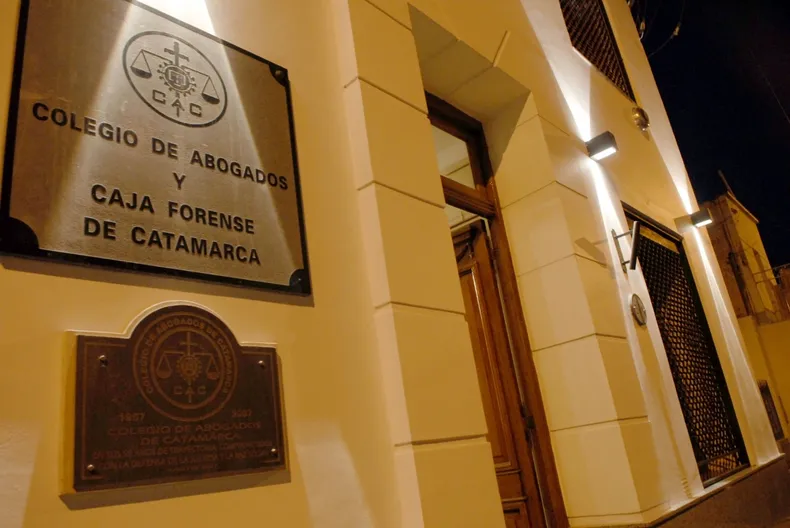 Colegio de Abogados y Caja Forense de Catamarca.