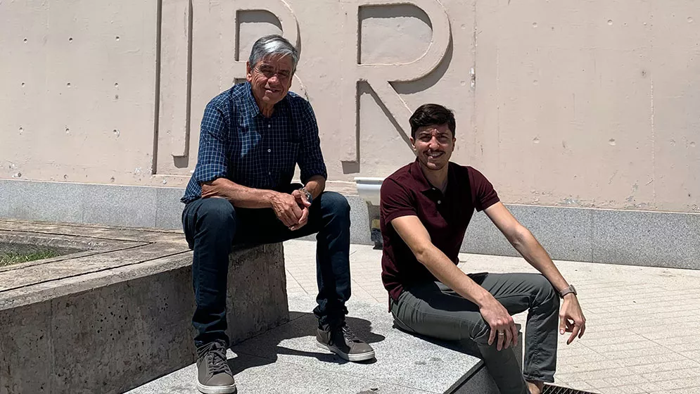 Diego de Mendoza y Bruno Hernandez-Cravero.