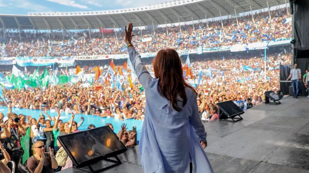 Cristina Elisabet Fernández de Kirchner.