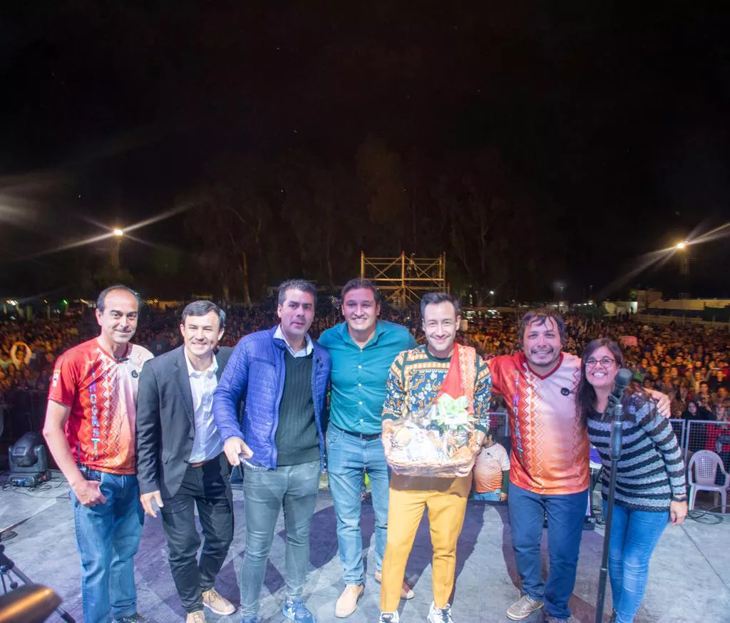 Luciano Ariel Pereyra en la 57° Edición del Festival Provincial y Regional de la Vendimia 2023.