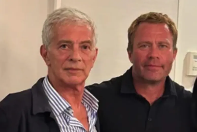Mariano Cúneo Libarona y Timothy Ballard.