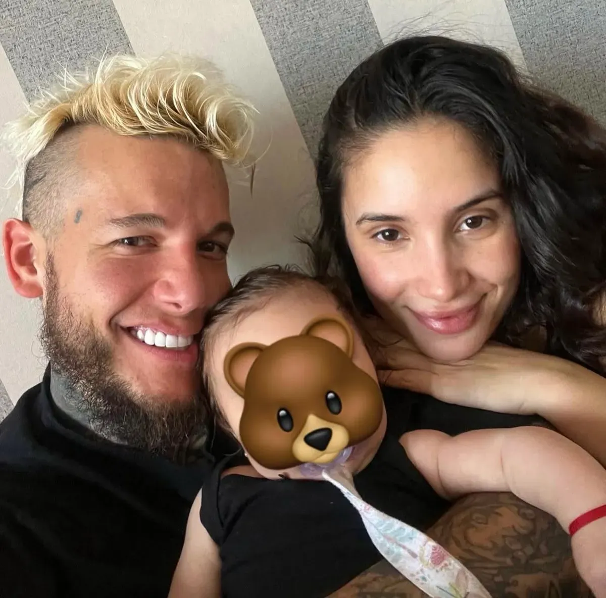 Alexander Dimitri Paul Caniggia, Venezia Caniggia Stocchetti y Melody Stocchetti.