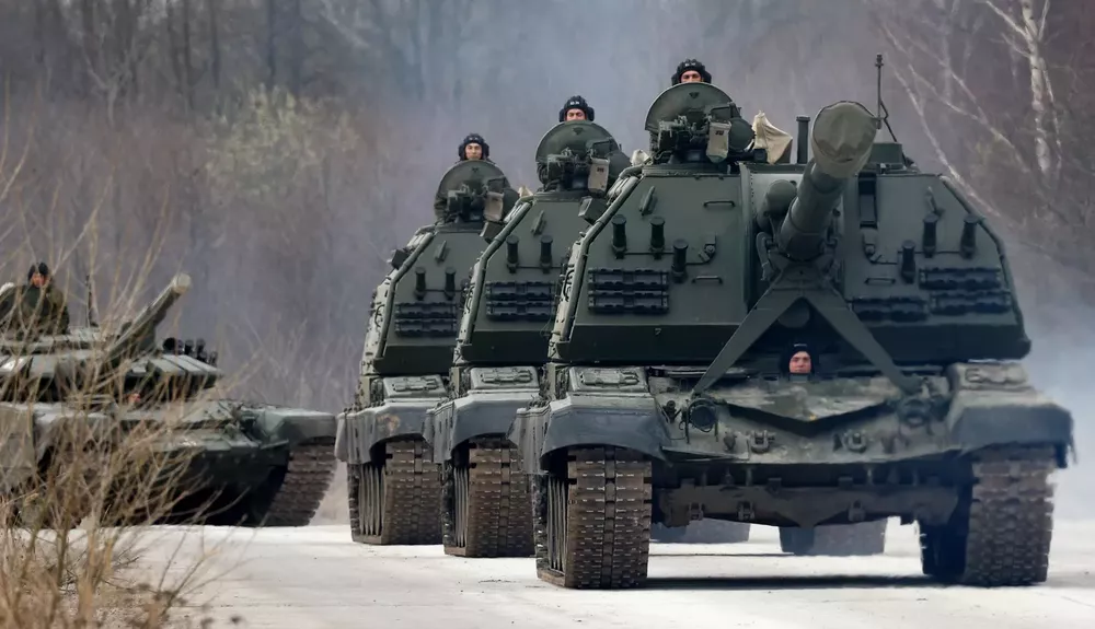 Tanques del Ejército de Rusia.