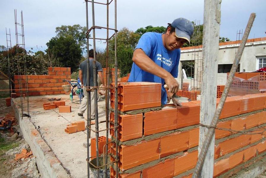 Trabajadores de la construcción.