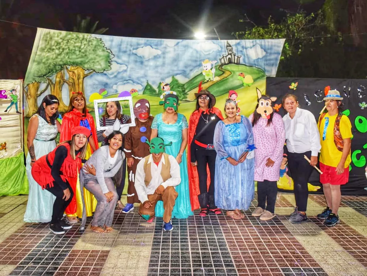 Dicentes del Jardín de Infantes Municipal “Jesús Niño”.