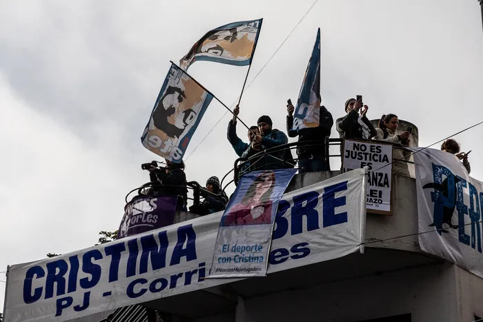 Apoyo a Cristina Elisabet Fernández de Kirchner.