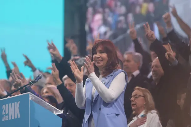 Cristina Elisabet Fernández de Kirchner.