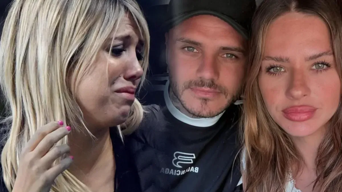 Wanda Nara / Mauro Emanuel Icardi Rivero / María Eugenia Suárez Riveiro.