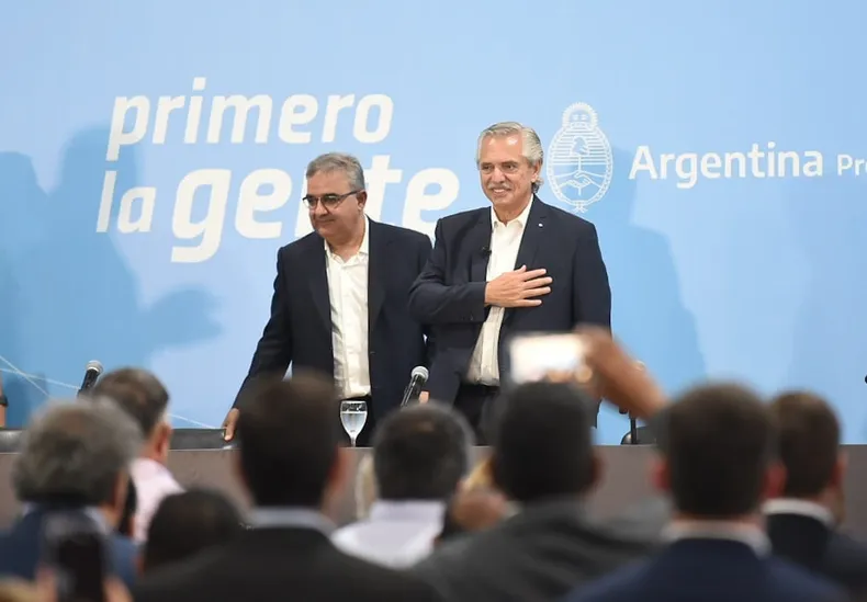 Raúl Alejandro Jalil / Alberto Ángel Fernández.