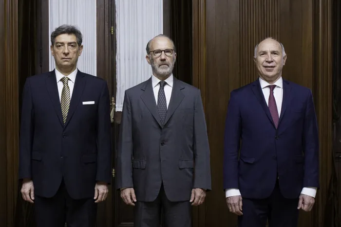 Horacio Daniel Rosatti, Carlos Fernando Rosenkrantz y Ricardo Luis Lorenzetti.