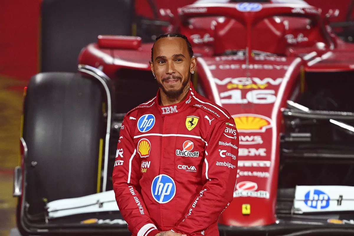 Lewis Carl Davidson Hamilton.