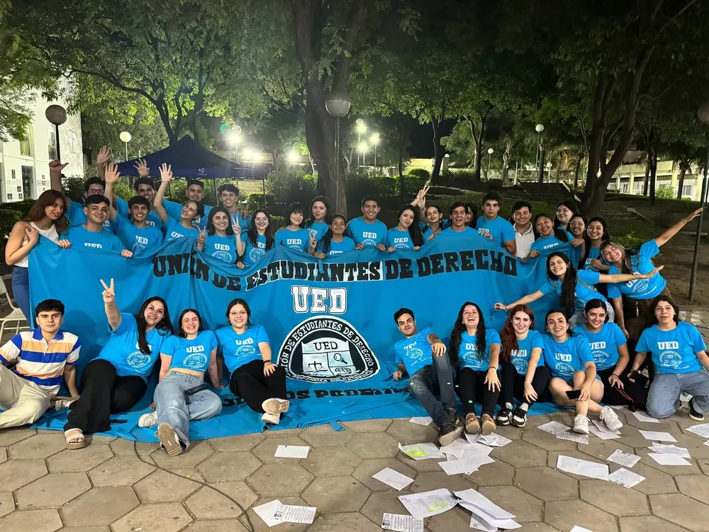 UED Unión de Estudiantes de Derecho.