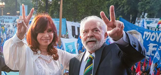 Cristina Elisabet Fernández de Kirchner / Luiz Inácio Lula da Silva.