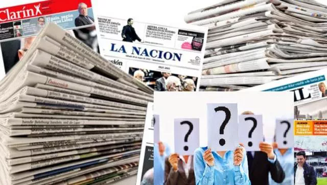 Prensa opositora al gobierno sin candidato.