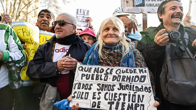 Jubilados argentinos.