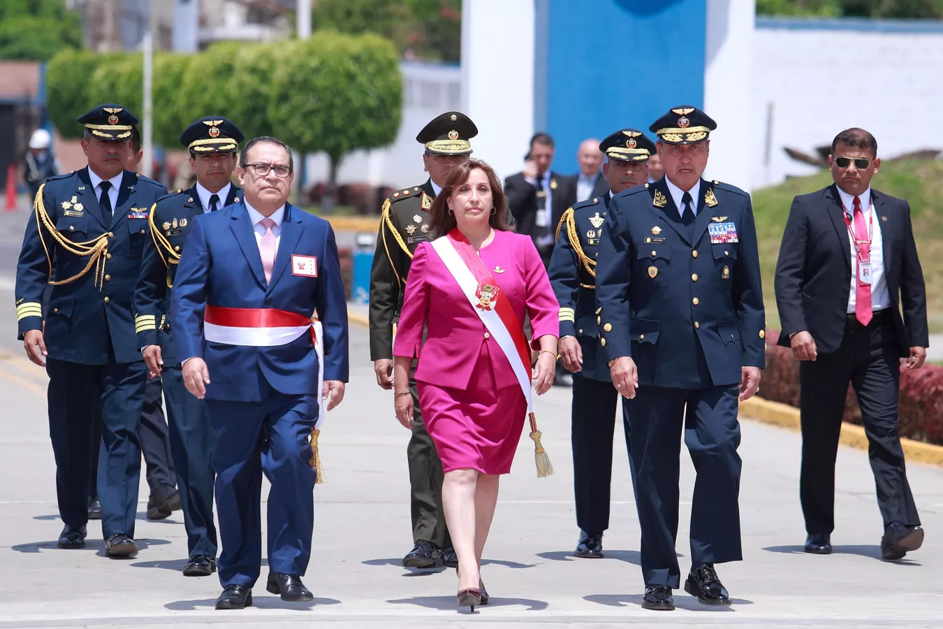 Dina Ercilia Boluarte Zegarra.