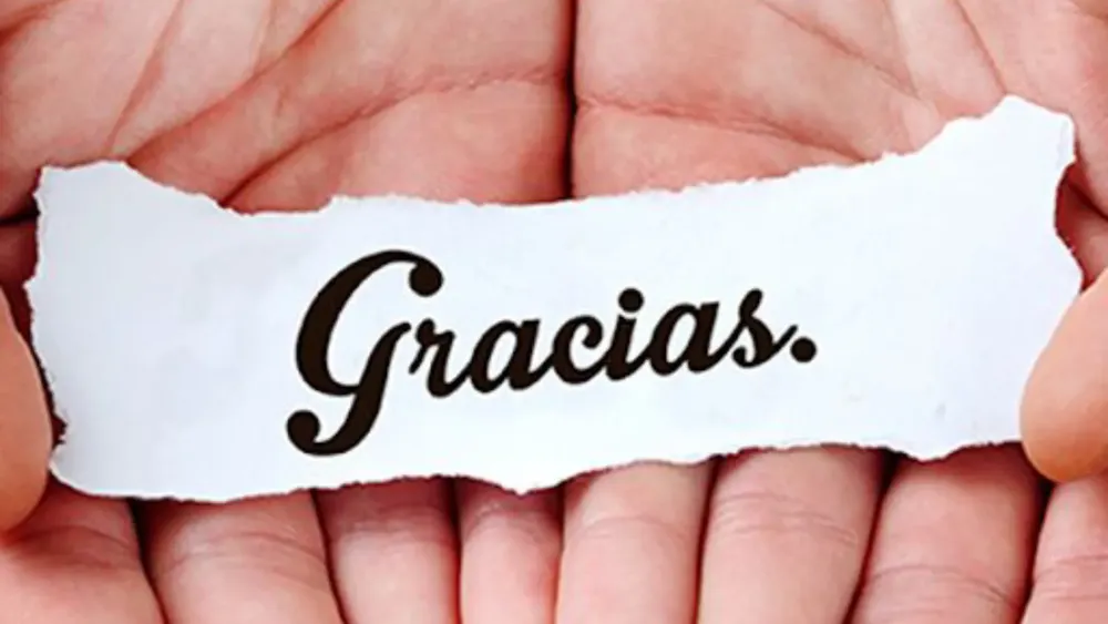Agradecimiento.