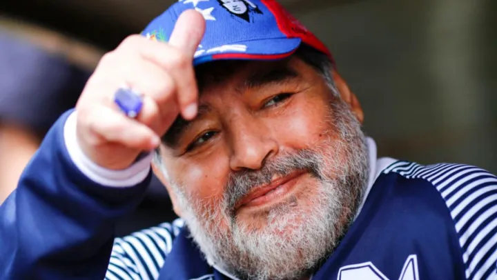 ♰ Diego Armando Maradona.